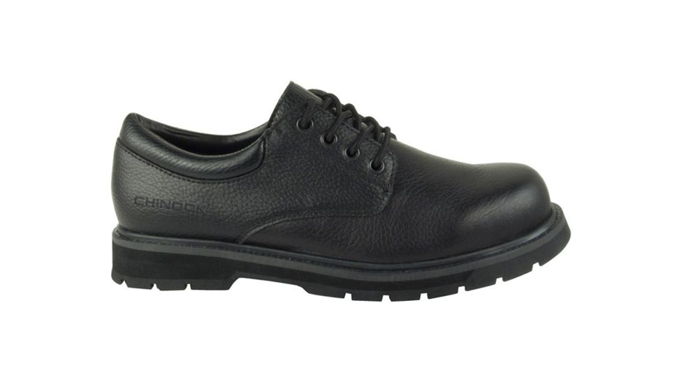 Chinook Footwear Manager Lace Up Slip-Resistant Boots - Mens, Black, 10 1023-10