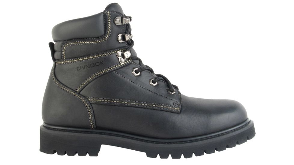 Chinook Footwear Mechanic 6in Boots - Mens, Black, 10 8444-10