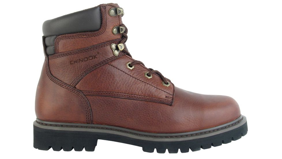 Chinook Footwear Mechanic 6in Boots - Mens, Brown, 10 9444-10