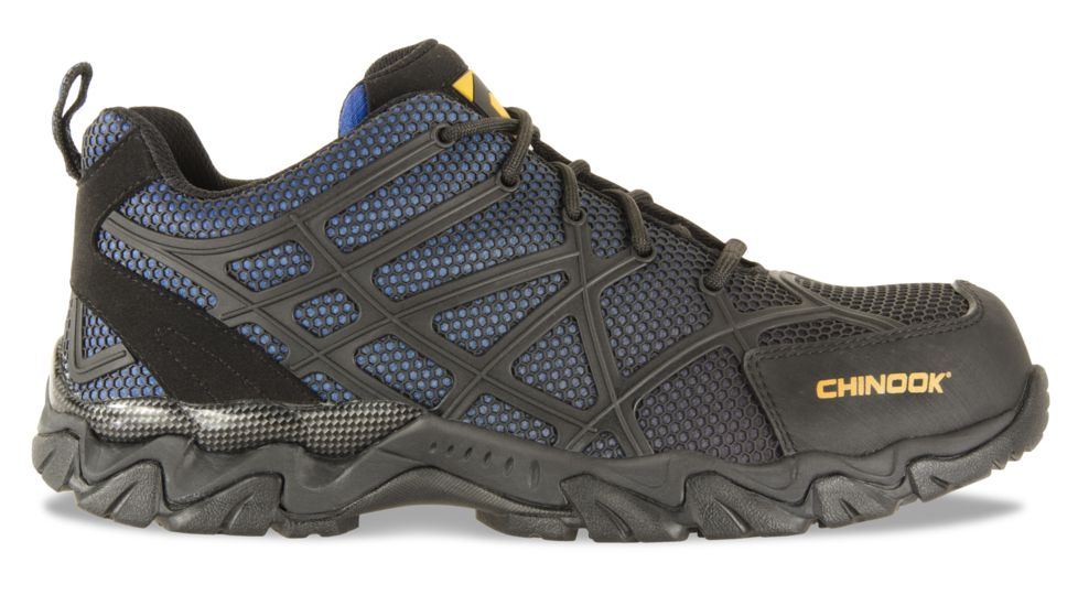 Chinook Footwear Spider Safety Toe Shoes - Mens, Black, 11.5 6340-001-11.5