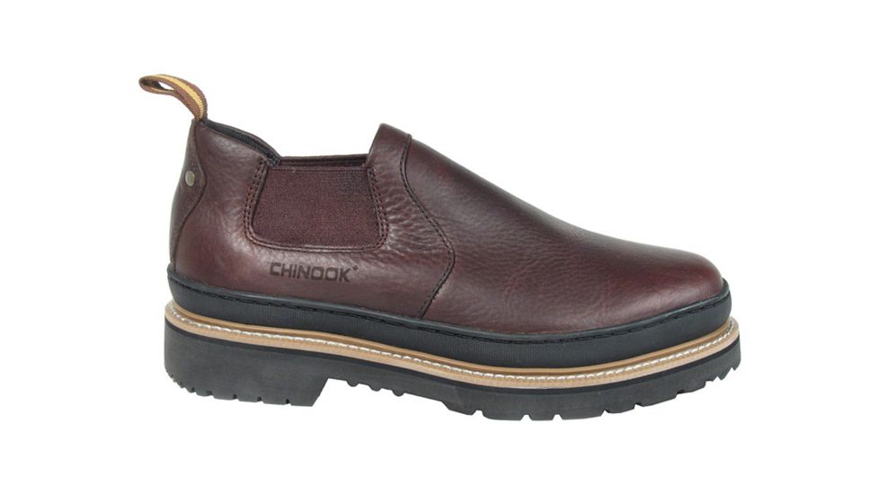 Chinook Footwear Workhorse Romeo Soft Toe Leather Boots - Mens, Brown, 14 4435-201-14