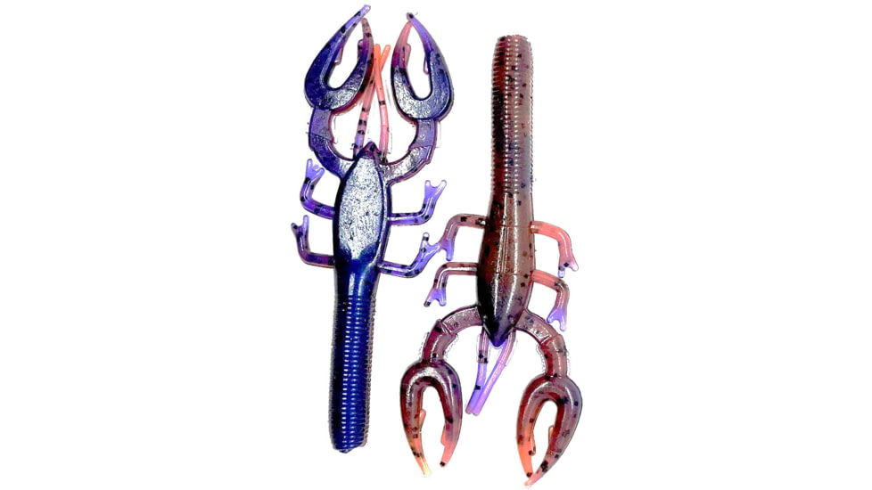 Chompers Baby Craw Hawg Soft Bait, 3.5, PB&amp;J, BCH310-48