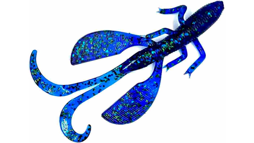 Chompers Baby Wild Hawg Soft Bait, 3.5, Sapphire Candy, BWH310-54