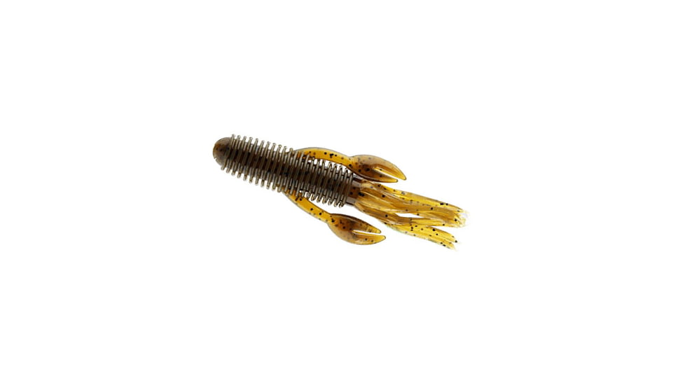 Chompers Craw Tube Soft Bait, Green Pumpkin, CT4N7-2