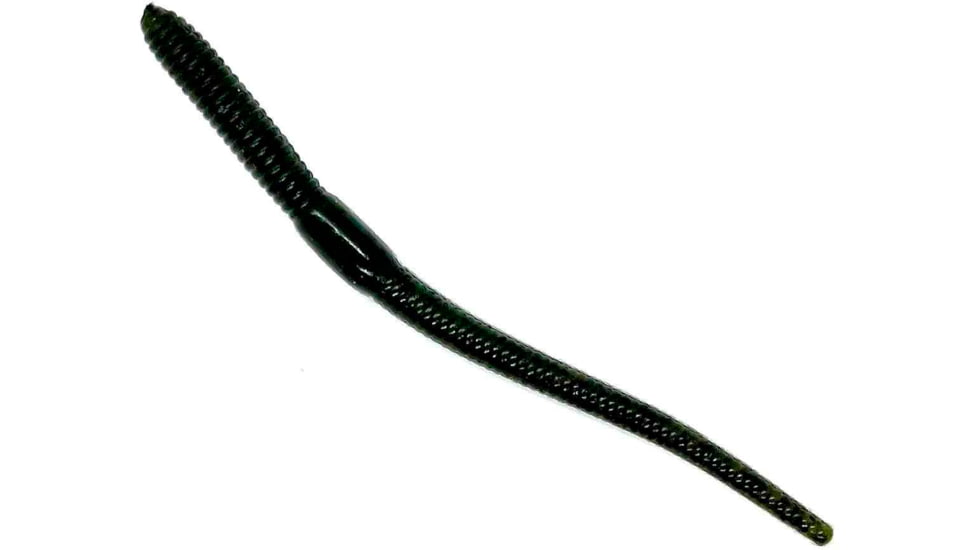 Chompers Drop Shot Worm, 1, 4in, Dark Melon Pepper, DS410-9