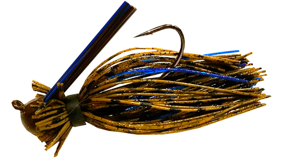 Chompers Eraser Finesse Jig 5/16 oz - 2 Pack, OkeeChobee Craw, SFJ516-218