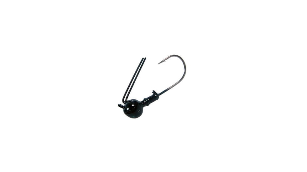 Chompers Rock Walker Jig 1/2 oz - 4 Pack, Black, RW2BK2