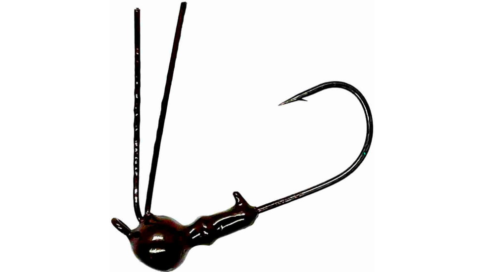 Chompers Rock Walker Jig 1/8 oz - 4 Pack, Brown, RW8BR4