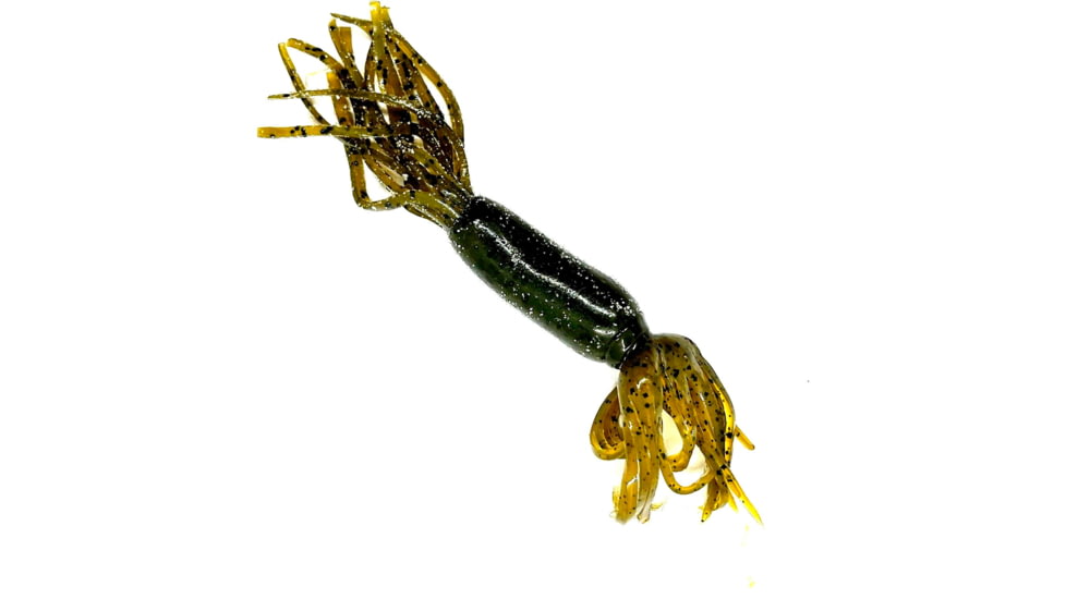 Chompers Techno Tube, 1, 4in, Green Pumpkin, ST4N5-2