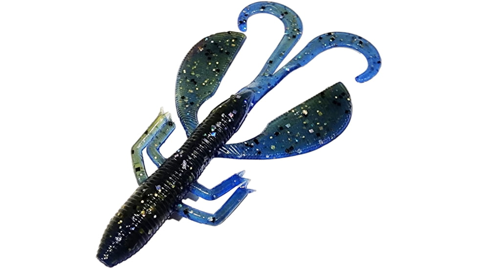 Chompers Baby Wild Hawg Soft Bait, 3.5, OkeeChobee Craw, BWH310-56