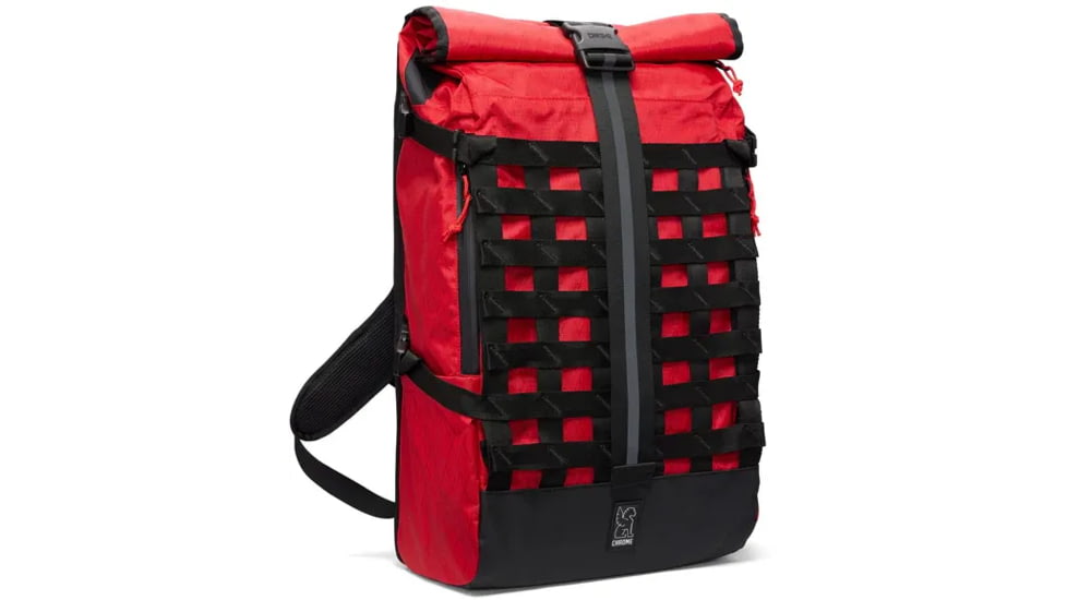 Chrome Industries Barrage 34L Pack, Red X, One Size, BG-368-REDX-NA-NA