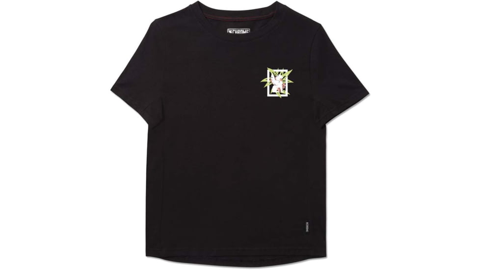 Chrome Industries Cheyenne Sawyer Short Sleeve Tee Mens Fit 5B5E4265, Black, MD, AP-501-BK-NA-MD