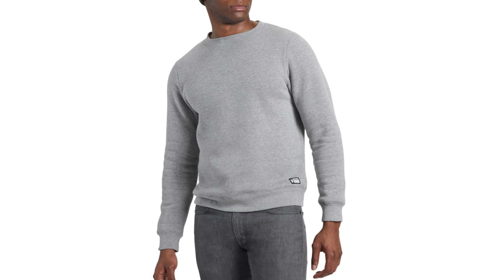 Chrome Industries Issued Fleece Crew - Men's, Castlerock Heather, Extra Large, AP-490-CRHR-NA-XL