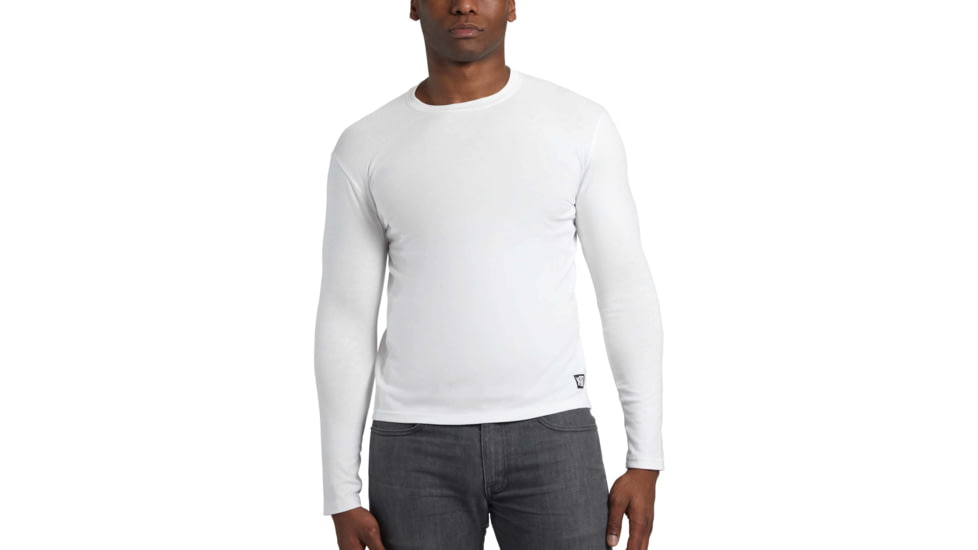 Chrome Industries Chrome Issued Long Sleeve Tee Mens Fit A0CD376A, White, XL, AP-488-WT-NA-XL