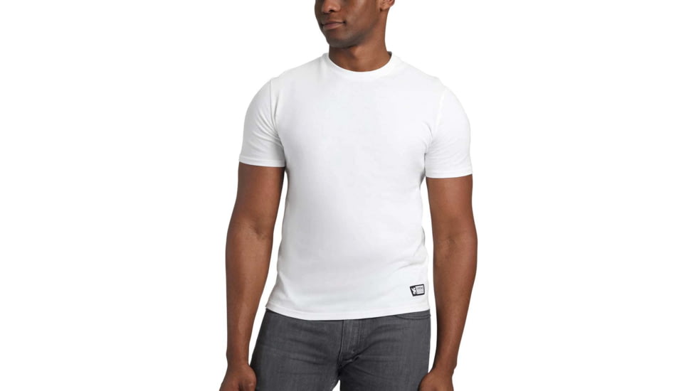 Chrome Industries Chrome Issued Short Sleeve Tee Mens Fit 36201C41, White, XXL, AP-487-WT-NA-XXL