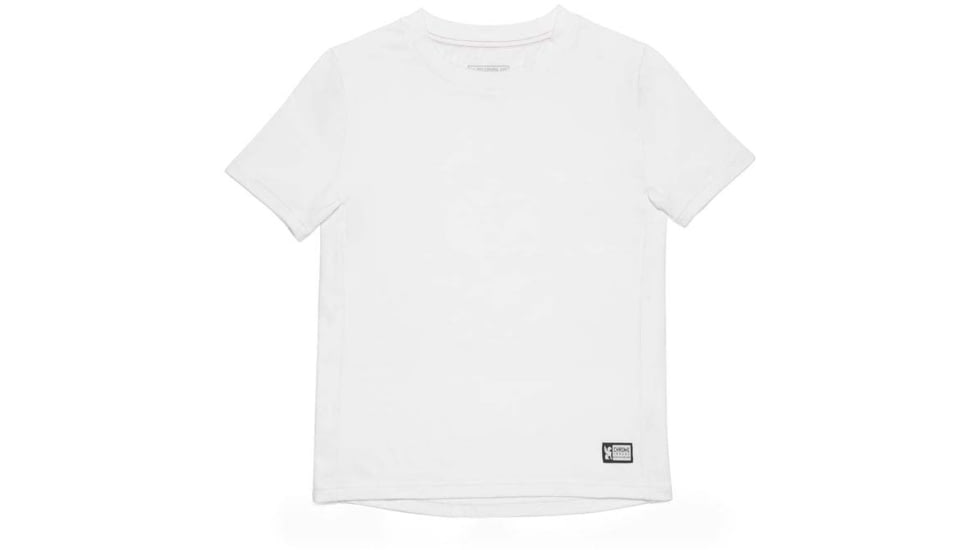 Chrome Industries Chrome Issued Short Sleeve Tee Womens Fit 6672AB79, White, SM, AP-491-WT-NA-SM
