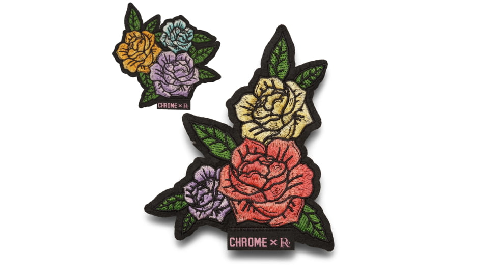 Chrome Industries Chrome x Rio Rose Patch Pack, AC-263-ASST-NA-NA