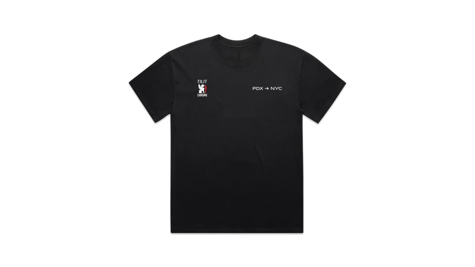 Chrome Industries x TILIT Commuter T-Shirt - Men's, Black, 2XL, AP-527-BK-NA-XXL