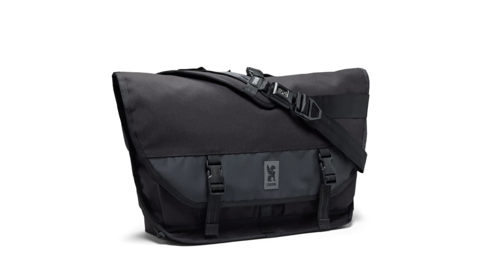 Chrome Industries Citizen Messenger Bag, Black, 24 Liters, BG-380-BK-NA-NA