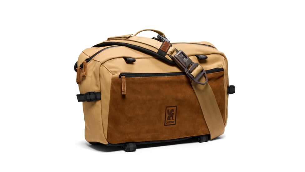 Chrome Industries Kadet Max 15L Messenger Bags, Heritage Suede, BG-351-HESU-NA-NA