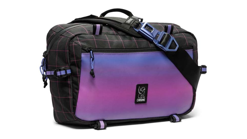 Chrome Industries Kadet Max 15L Messenger Bags, Radiant Grid, 15 liters, BG-351-RADG-NA-NA
