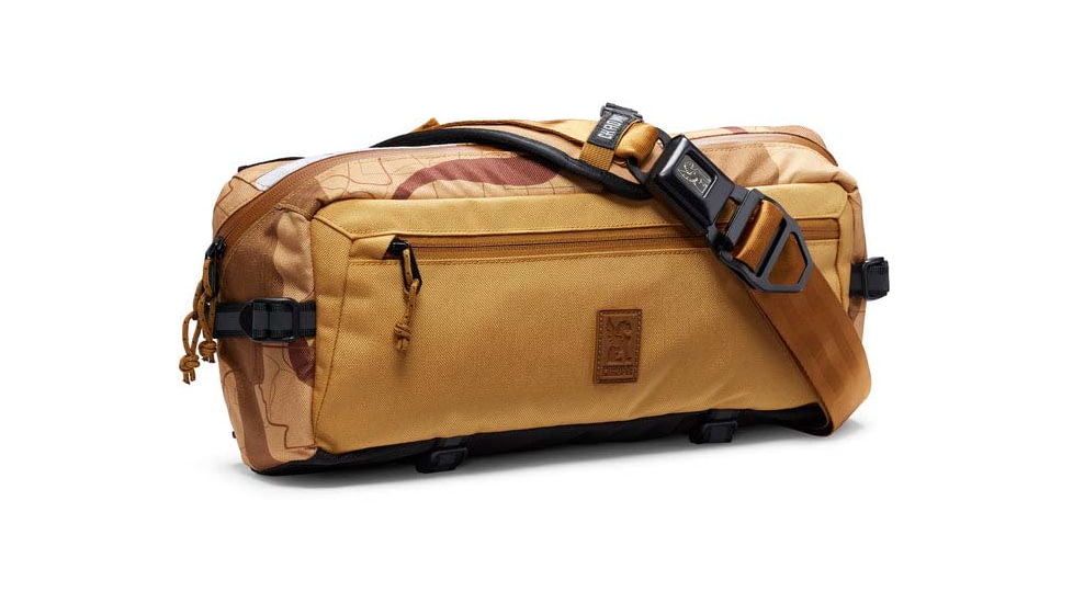 Chrome Industries Kadet Sling 9L Frame Bags, Amber Heatmap, 9 liters, BG-196-AMHM-NA-NA