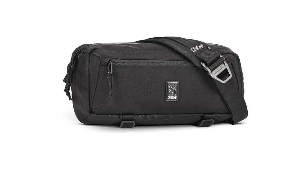 Chrome Industries Kadet Sling Mini 5L Frame Bags, Black, 5 liters, BG-321-BK-NA-NA