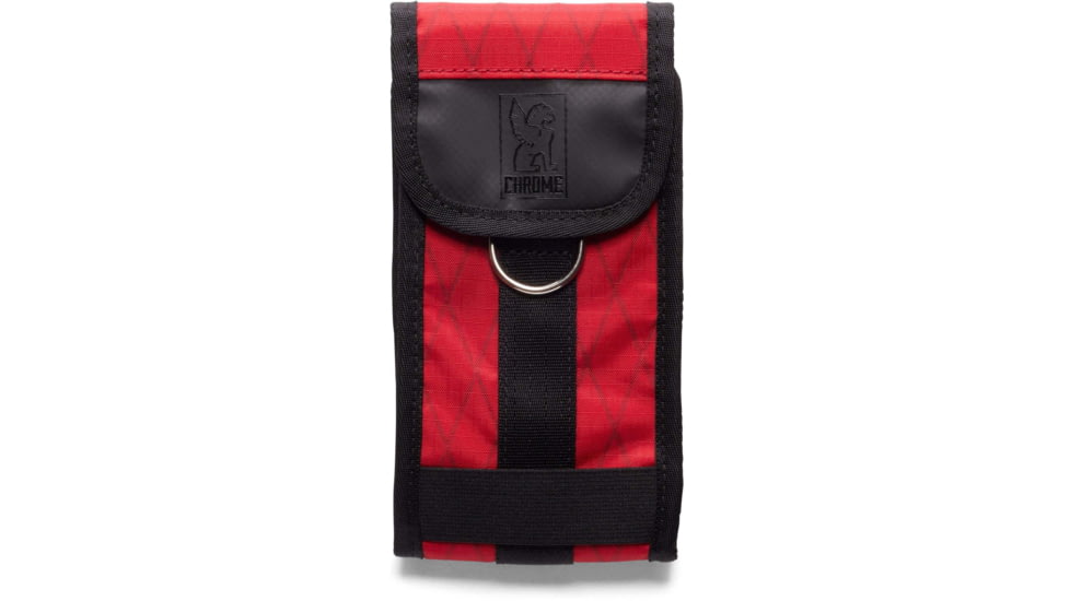 Chrome Industries Large Phone Pouch F9DF0590, Red X, AC-126-REDX-NA-NA