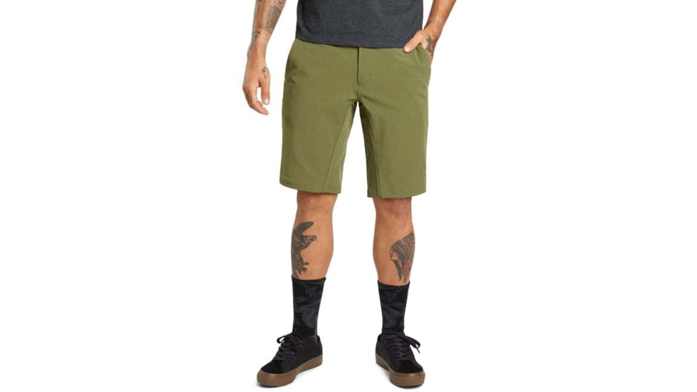 Chrome Industries Mens Folsom 2.0 Short F6EF39E3, Olive Branch, 30, AP-375-OLBR-NA-30