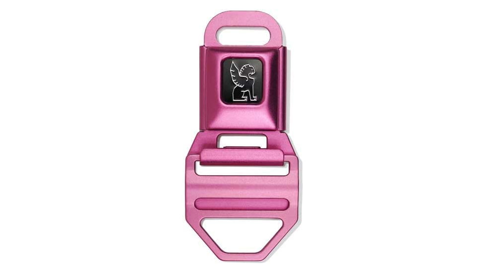 Chrome Industries Seatbelt Buckle LG, Pink, 2 inch, AC-244-PK-NA-NA