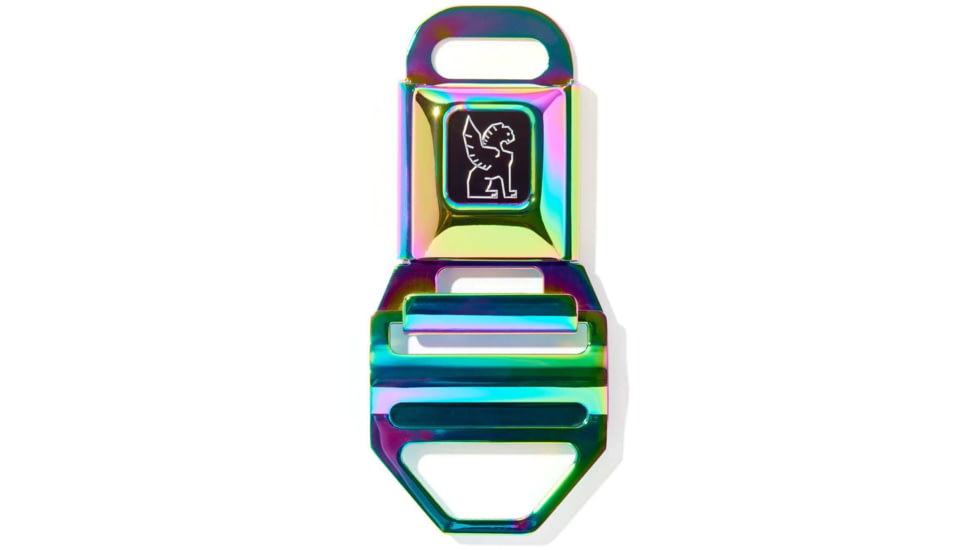 Chrome Industries Seatbelt Buckle LG, Rainbow, 2 inch, AC-244-RNBW-NA-NA