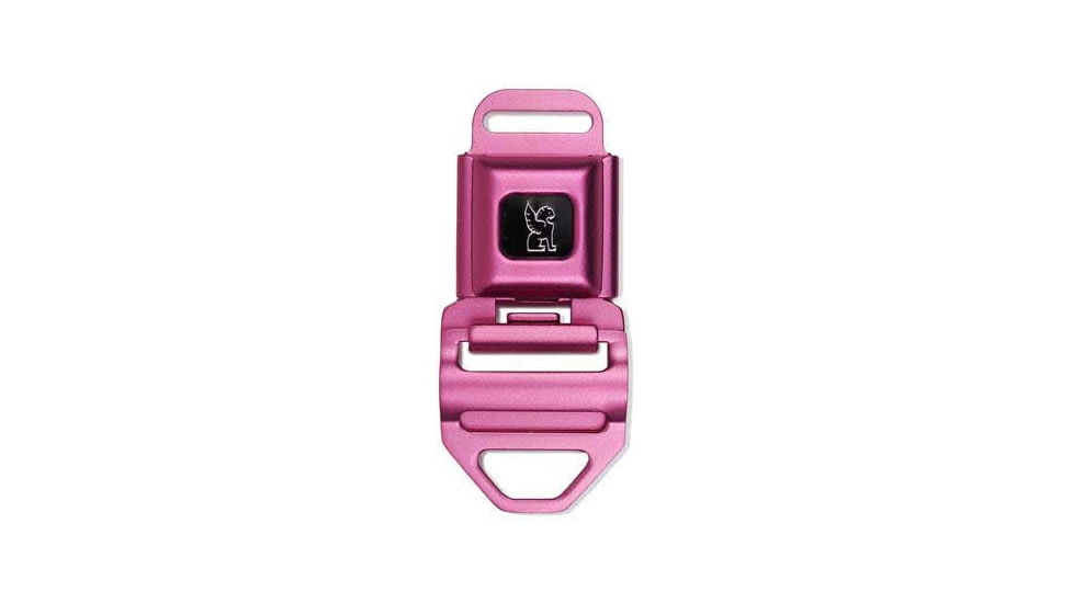 Chrome Industries Seatbelt Buckle MD, Pink, 1 inch, AC-246-PK-NA-NA
