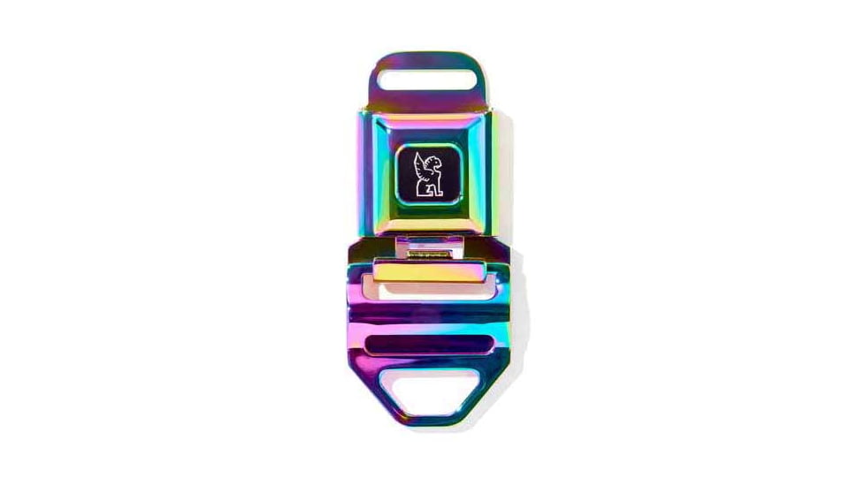 Chrome Industries Seatbelt Buckle MD, Rainbow, 1 inch, AC-246-RNBW-NA-NA