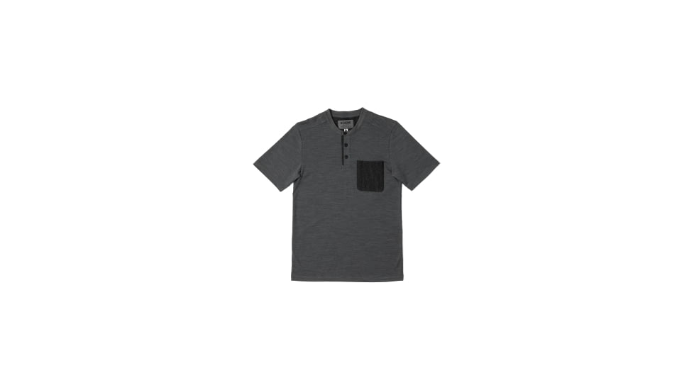 Chrome Industries Short Sleeve Merino Henley T-Shirts - Mens, AP-389
