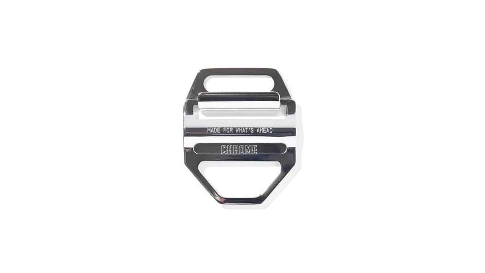 Chrome Industries Slider Buckle LG 2 34F465DA, Chrome, AC-245-CHR-NA-NA