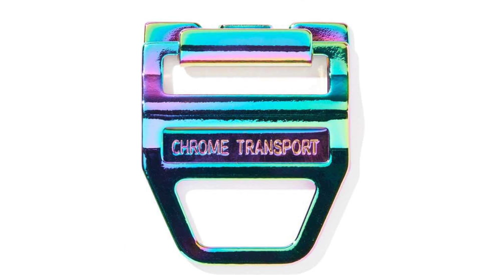 Chrome Industries Slider Buckle MD, Rainbow, 1.5 inch, AC-247-RNBW-NA-NA