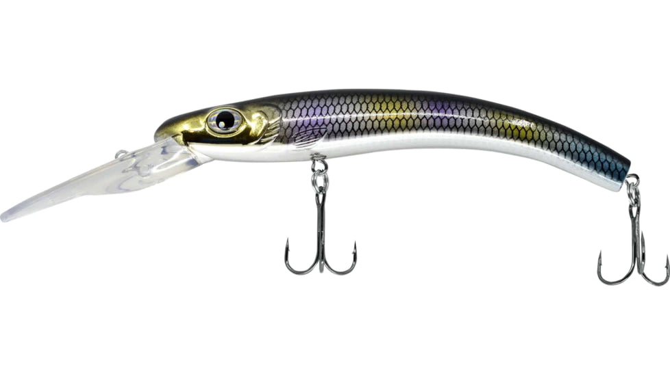 CHUBBS Deep Diver, 3 1/4in, 3/8oz, #6 Hooks, Chrome Black Back, YBS-CBL