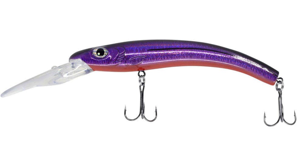 CHUBBS Deep Diver, 3 1/4in, 3/8oz, #6 Hooks, Purple Dare, YBS-PUD