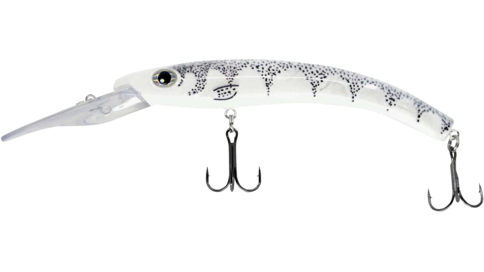 CHUBBS Deep Diver, 3 1/4in, 3/8oz, #6 Hooks, White Perch, YBS-WPR