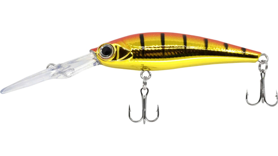 CHUBBS Diving Minnow, 2 1/4in, 3/16oz, #6 Hooks, Goldfish, YDVM-GF