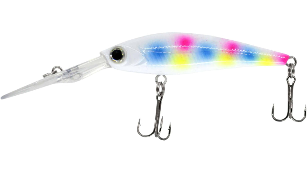 CHUBBS Diving Minnow, 2 1/4in, 3/16oz, #6 Hooks, Wonderbread, YDVM-WDB