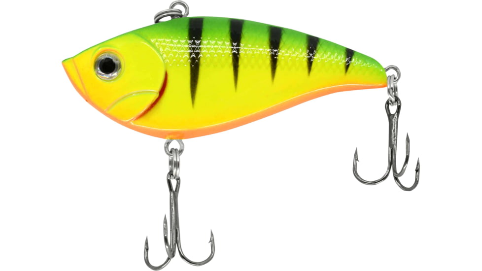 CHUBBS Loud Shad, 2 3/4in, 5/8oz, #4 Hook Front, #6 Hook Back, Firetiger, YLS58-FT