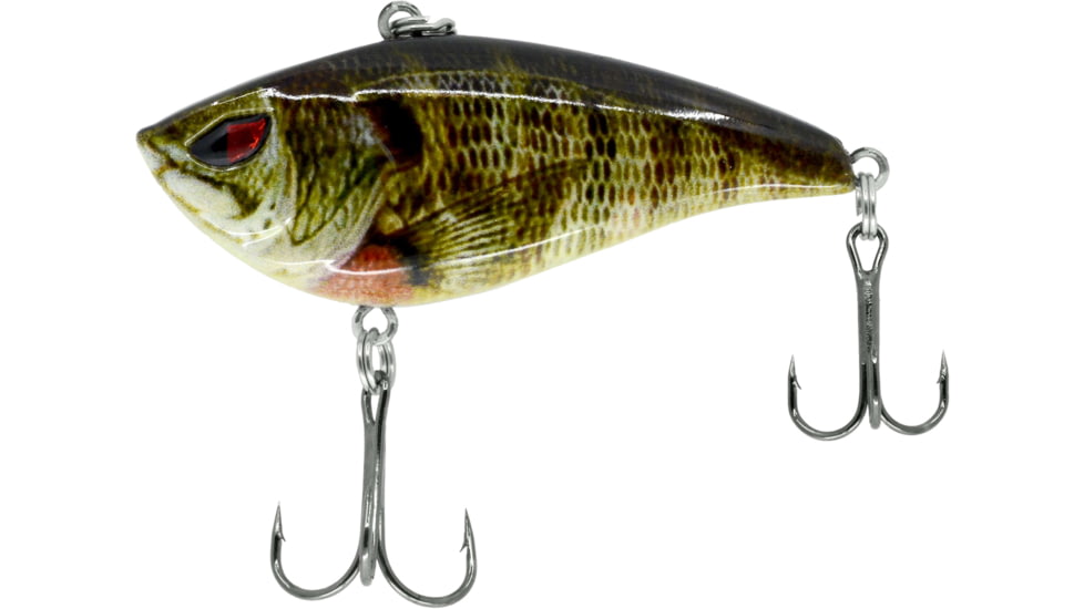 CHUBBS Loud Shad, 2 3/4in, 5/8oz, Front Hook #4 Back Hook #6, Bluegill, YSHD-813