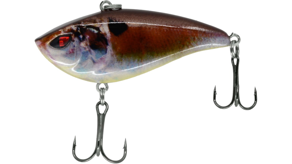 CHUBBS Loud Shad, 2 3/4in, 5/8oz, Front Hook #4 Back Hook #6, Gizzard Shad, YSHD-014