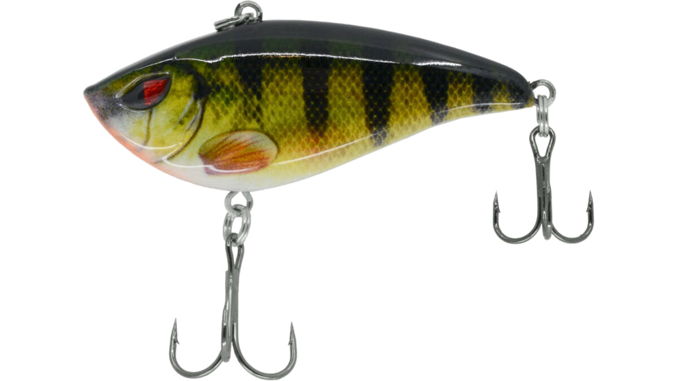 CHUBBS Loud Shad, 2 3/4in, 5/8oz, Front Hook #4 Back Hook #6, Perch, YSHD-043