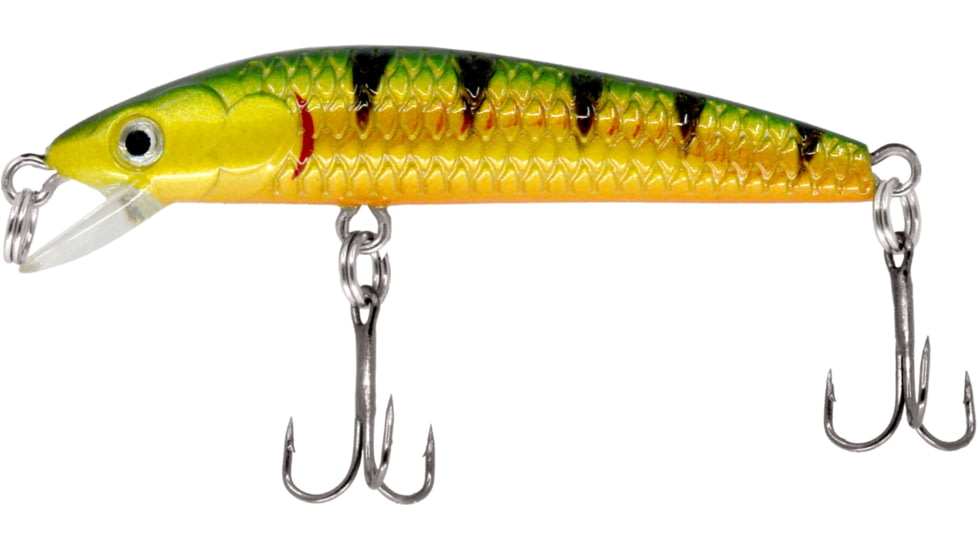 CHUBBS Panfish Minnow, 2in, 1/16 oz, #12 Hook, Perch, YMM-043