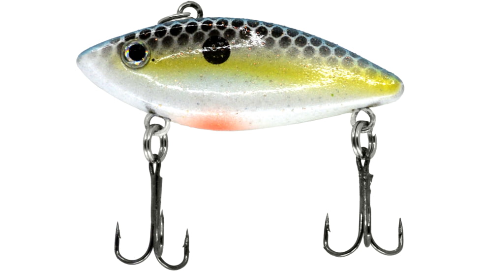 CHUBBS Panfish Rattle Shad, 1 1/2in, 5/32oz, #12 Hook, Sexy Shad, YPRS-SES