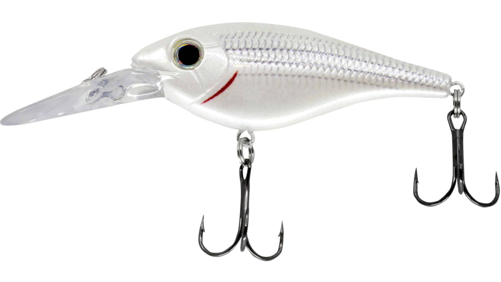 CHUBBS Shad 5, 2in, 3/16oz, #8 Hooks, White Shad, YSS5-WHS