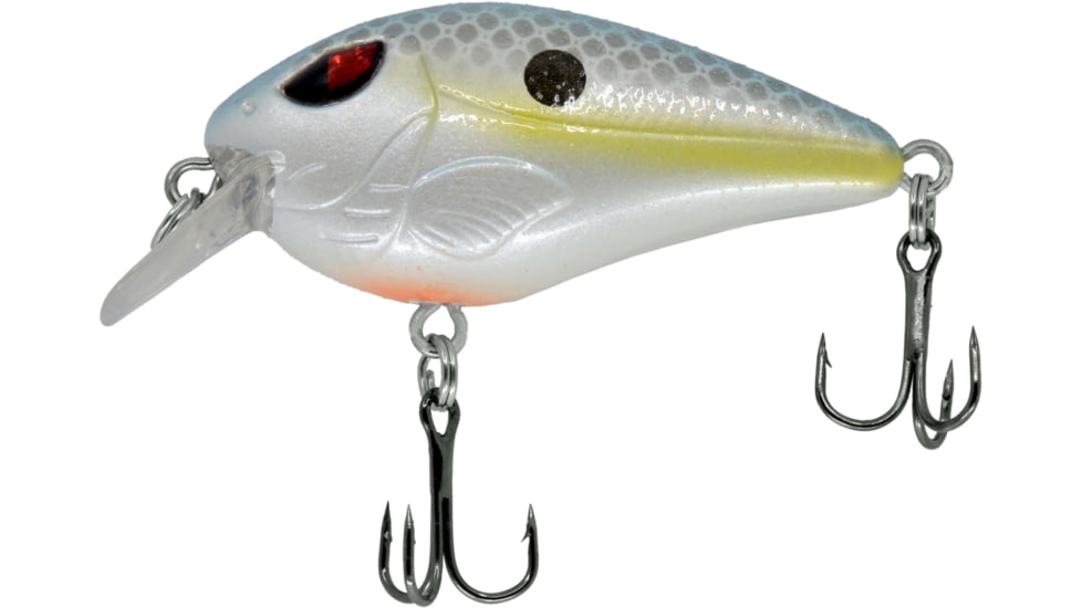 CHUBBS Shallow Square Bill, 2in, 1/4oz, #6 Hook, Bombay, YMES-379