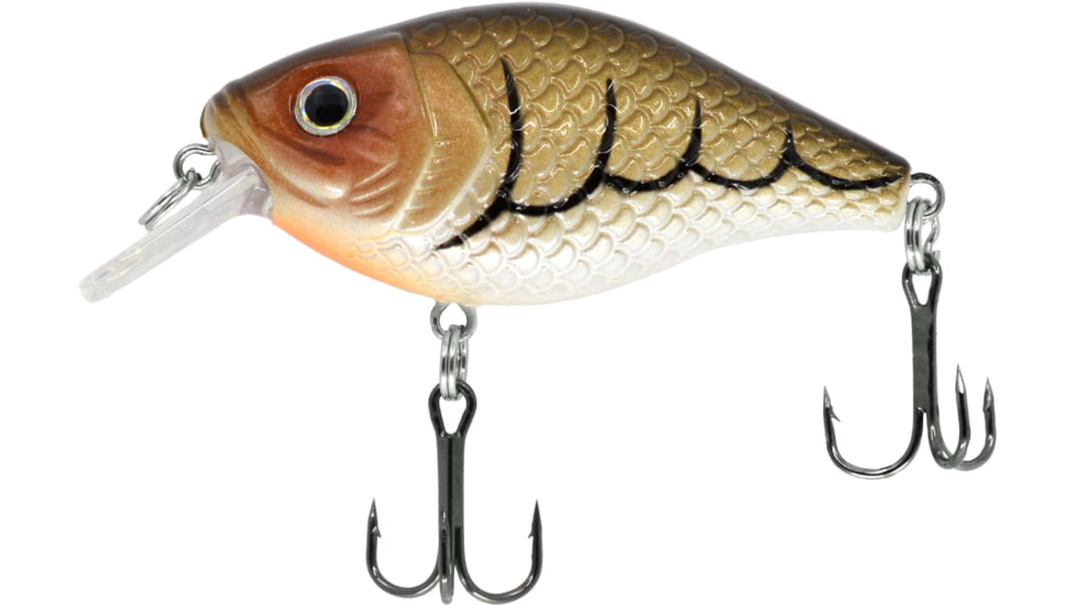 CHUBBS Square Bill, 2in, 5/16oz, #6 Hook, Green Craw, Y122-086